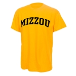 Mizzou Gold Crew Neck T-Shirtt