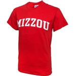 Mizzou Red Crew Neck T-Shirt