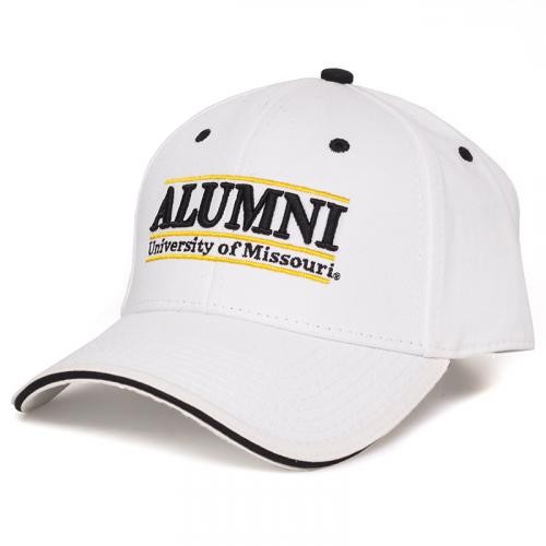 University of Missouri Alumni White Adjustable Hat