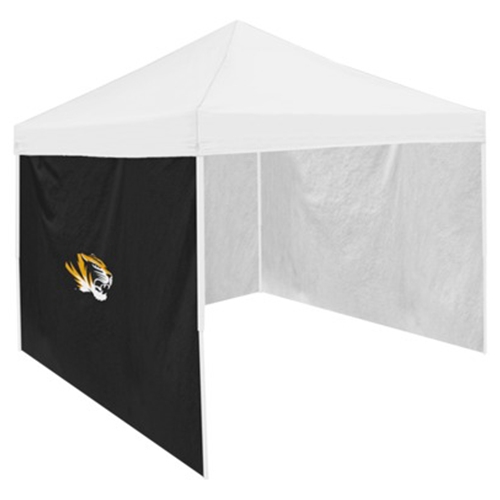 Mizzou Tiger Head Black Tent Side Panel