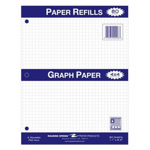 4 x 4 Grid Filler Paper
