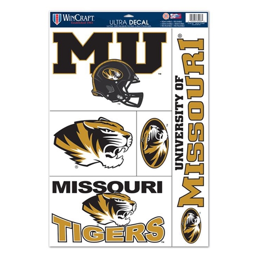 Missouri Tigers Multi-Use Decals