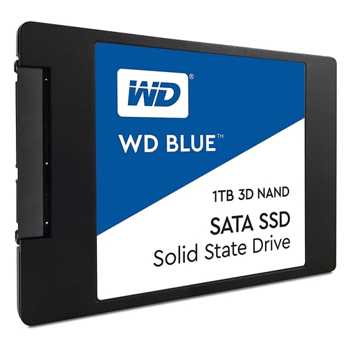 WD Blue 3D NAND 1TB PC SSD - SATA III 6 Gb/s 2.5"/7mm Solid State Drive