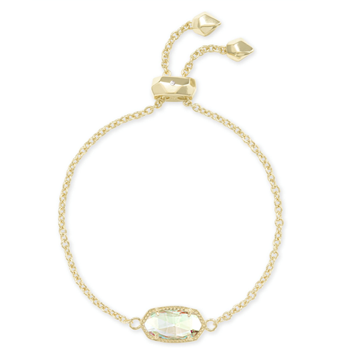 Kendra Scott® Elaina Delicate Dichroic Glass Gold Chain Bracelet