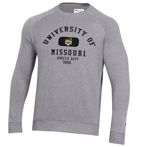 TAM x Champion® Grey Vintage Tiger Crew Neck Sweatshirt