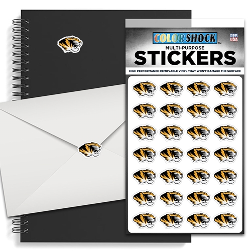 Multi-Purpose Tigerhead Sticker Sheet