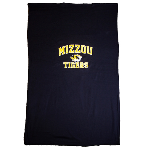 Mizzou Tigers Black Blanket