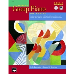 ALFRED'S GROUP PIANO FOR ADULTS- BOOK ONE (W/CD)