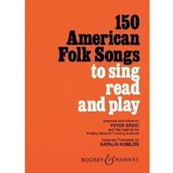 150 AM.FOLK SONGS TO SING,READ+PLAY