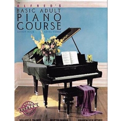 ALFREDS BASIC ADULT PIONO COURSE LESSON BOOK LEVEL THREE