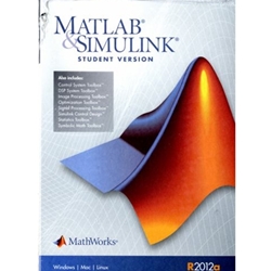 MATLAB+SIMULINK R2012A,STUD.VERS.-DVD