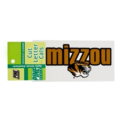 Missouri Tigers Dark Gold Mizzou Tiger Head Car Decal