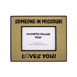 Someone In Missouri Loves You Gold Picture Frame