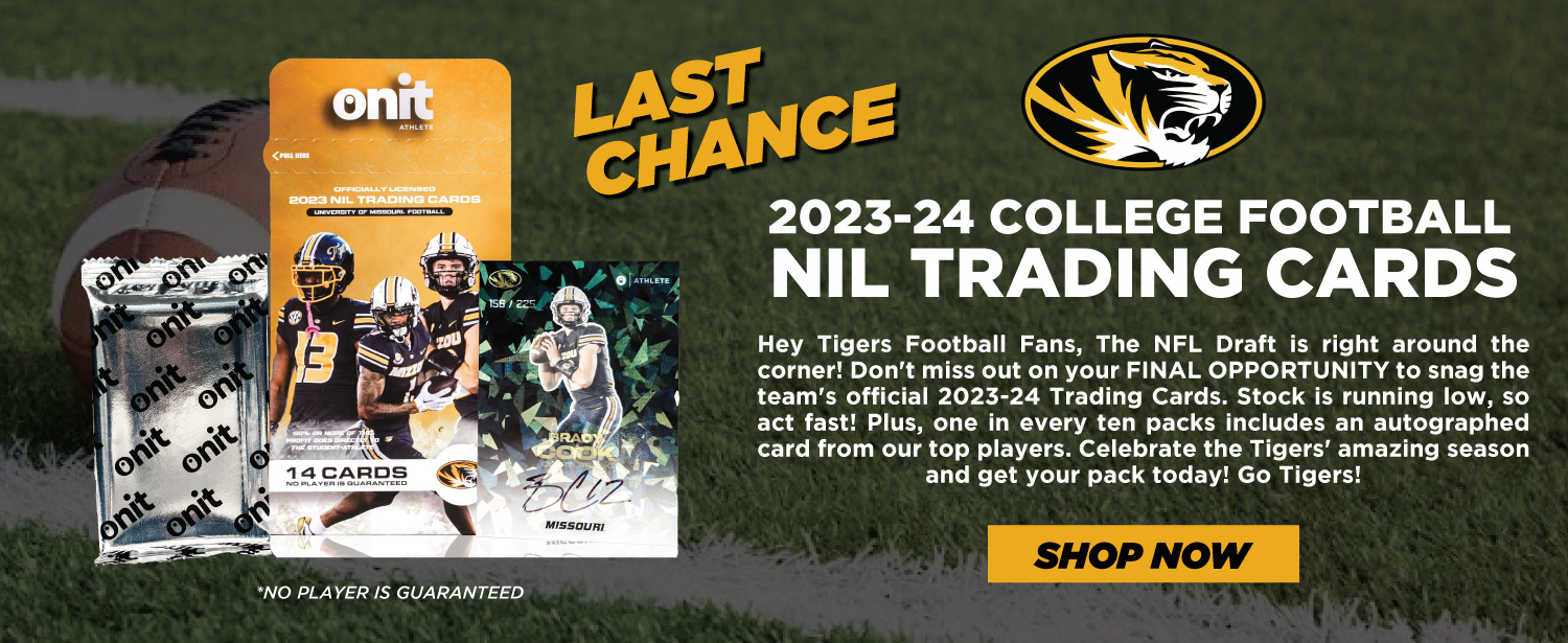 Last chance to get Mizzou Football Trading Cards