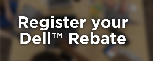 Register your Dell Rebate