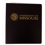 University of Missouri 1" Official Seal Black Binder