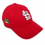 Mizzou St. Louis Cardinals MLB Oval Tiger Head Red Adjustbale Hat