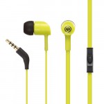 Wicked Havok Toxic Lime Green Ear Buds with Microphone