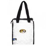 Mizzou SEC Compliant Clear Zippered Stadium Tote Bag