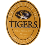 University of Missouri Tigers Gold Sticker