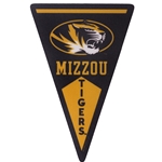 Mizzou Tigers Black Pennant Sticker