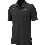 Mizzou Nike® 2019 Coaches Elite Oval Tiger Head Black Polo