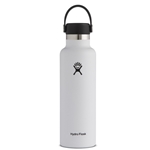 Hydro Flask® White Standard Mouth Bottle
