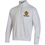 Mizzou Beanie Tiger Champion Of White 1/4 Zip Sweatshirt