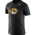 Mizzou Nike® Oval Tiger Head Black T-Shirt