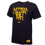 Mizzou-Rah Brush Nike® Black T-Shirt