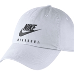 White Nike® Missouri Cap with Swoosh Logo