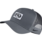 Graphite Grey Nike® Mesh Snapback Oval Tigerhead Patach with Swoosh Logo