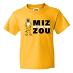 Mizzou New Truman Youth Gold T-Shirt