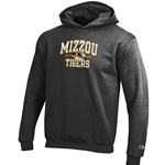 Youth Champion® Hood Sweatshirt Mizzou Tigers Est 1839 Tigerhead Full Chest