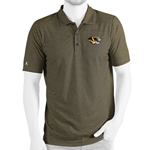 Black and Gold Stripped Polo Tiger Head Embroidery