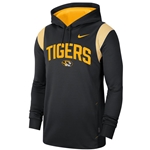 Black and Gold Nike® Sideline Tigers Hoodie