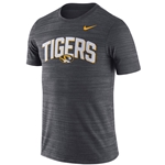 Grey Nike® Tigers Sideline Tee Oval Tiger Head