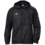 Black Camo Columbia® Full Zip Jacket Oval Tiger Head