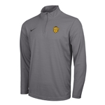 Grey Nike® 1/4 Zip Long Sleeve Tee Beanie Tiger Logo