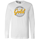 White Mizzou Homecoming  2022 Long Sleeve Tee Paint the Town Gold