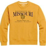 Honey Gold Mizzou Vault Beanie Tiger Est 1839 Sweatshirt
