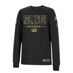 Mizzou Tigers Operation Hat Trick Black Youth Long Sleeve Tee