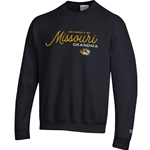 Black Champion® Mizzou Tigers Grandma Embroidery Sweatshirt