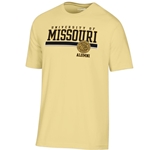 Yellow University of Missouri Alumni Soft Style Tee