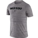 Grey Nike® Velocity Mizzou Team Issue Tee
