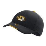 Black Nike® Missouri Tigers Oval Head Logo Cap