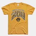 Gold Tee Charlie Hustle Welcome to the Zou Tigerstripe Vault Paw Screenprint