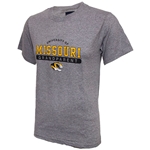 University of Missouri Grandparent Grey Crew Neck T-Shirt