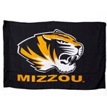 Mizzou Black Tiger Head Flag
