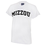 Mizzou White Crew Neck T-Shirt